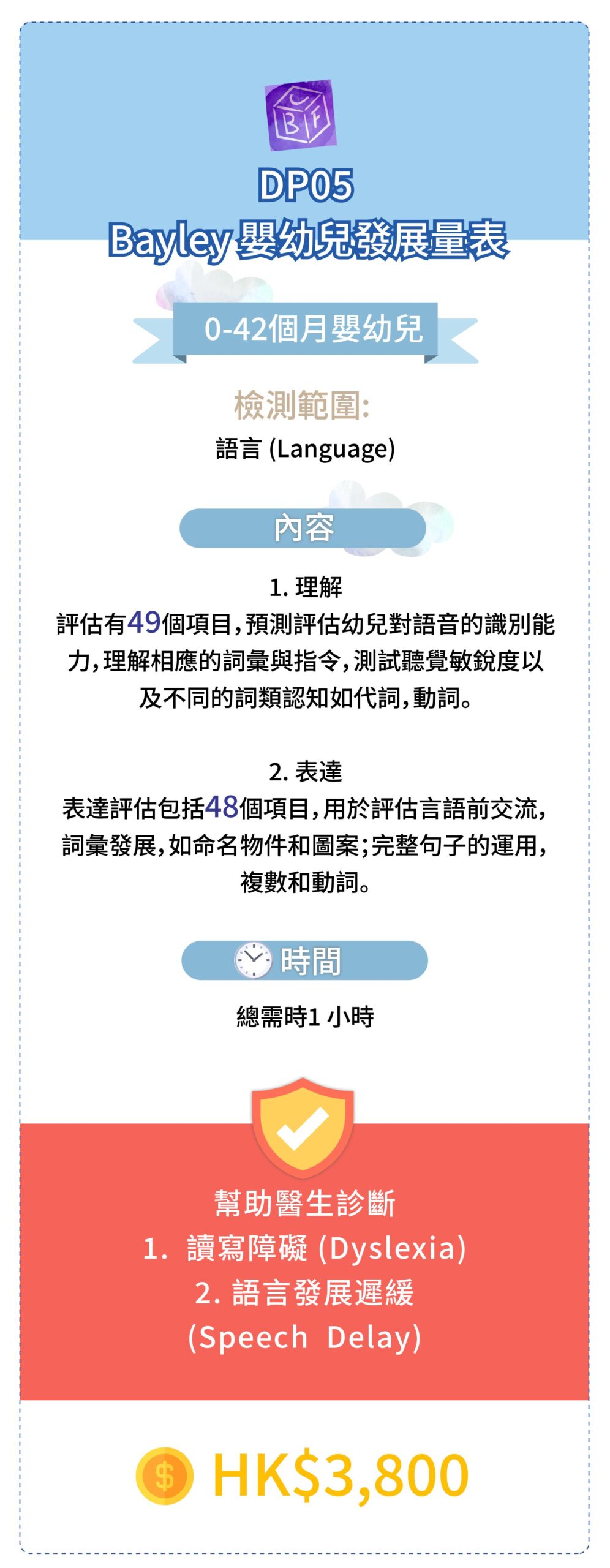 評估及診斷收費及內容