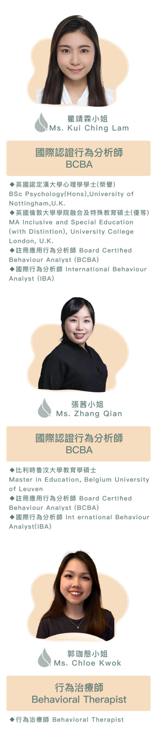 主要團隊成員
