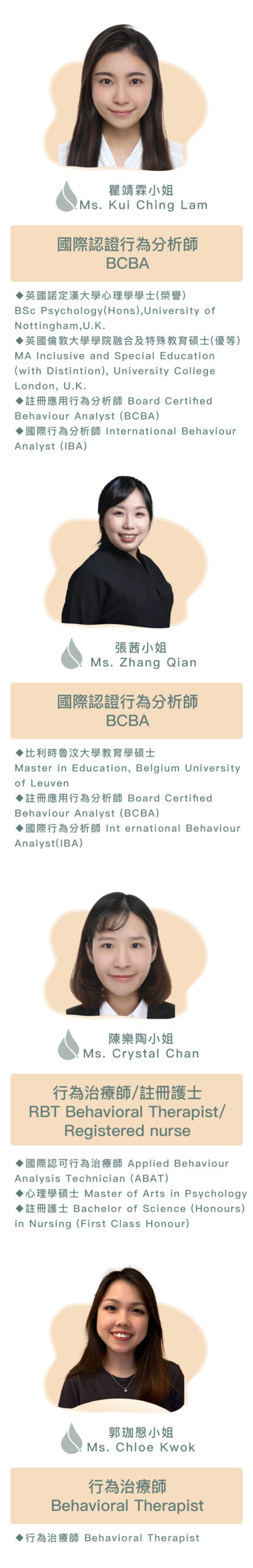 主要團隊成員