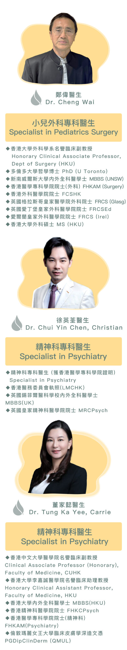 主要團隊成員